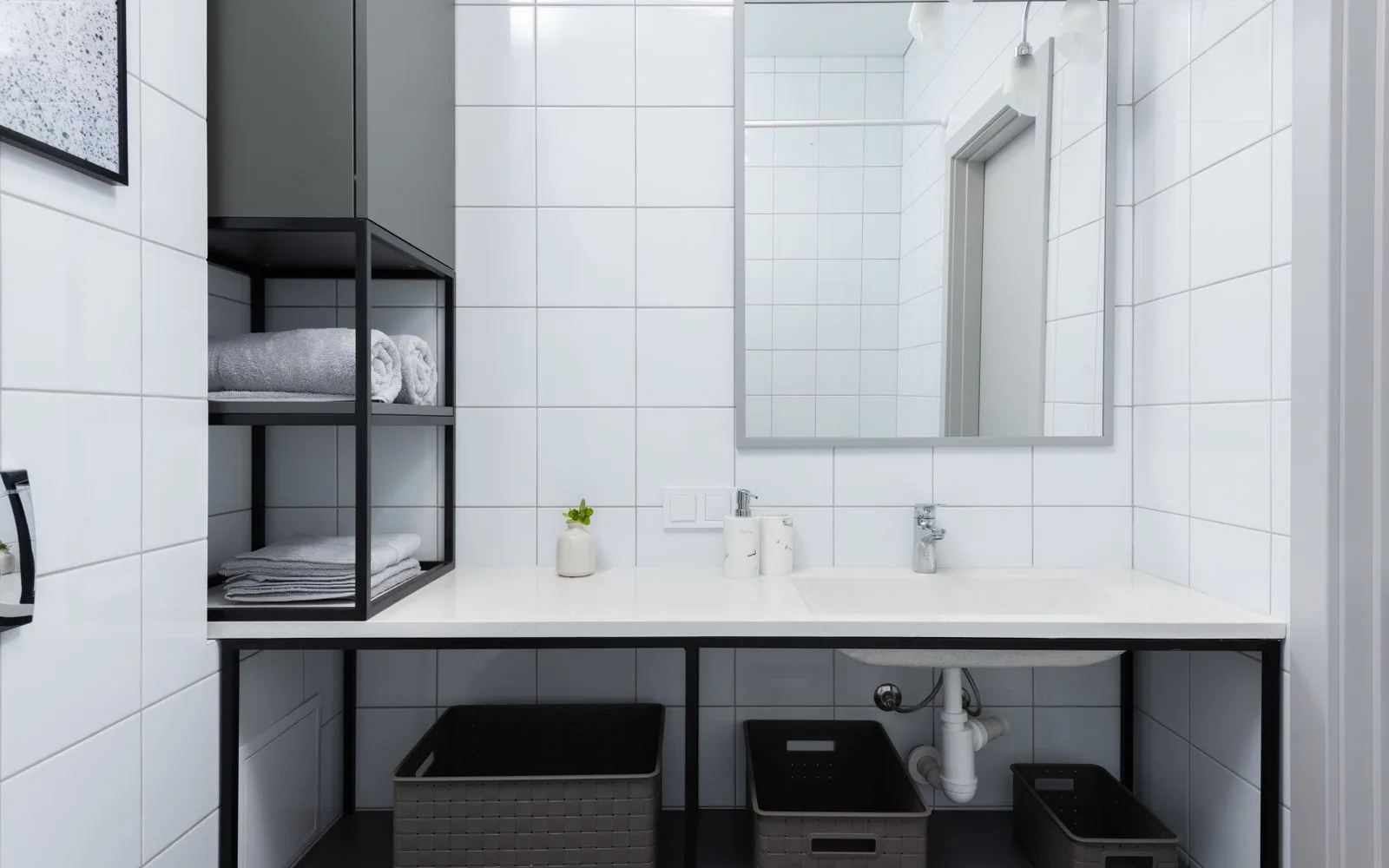 Salle de bain : 5 accessoires malins sans percer les murs