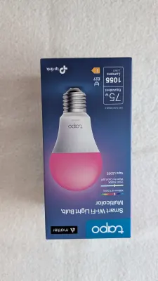 Ampoule connectée Tapo L535E E27 Matter (multicolore), photo prise par Marwane
