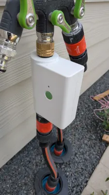 Programmateur d'arrosage connecté Meross MST100 (WiFi), photo prise par Marwane