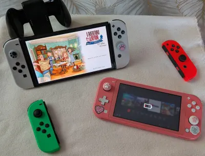 Nintendo Switch OLED (blanche), photo 7 prise par Marwane