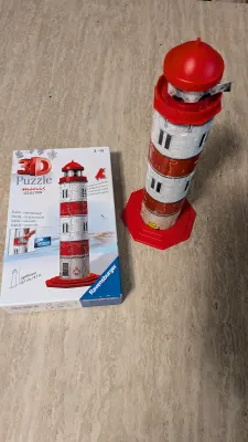 Puzzle 3D Ravensburger Mini Lighthouse (phare, 11273), photo 3 prise par Marwane