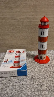 Puzzle 3D Ravensburger Mini Lighthouse (phare, 11273), photo 4 prise par Marwane