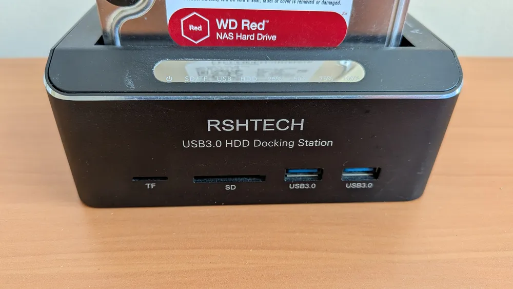 Station d'accueil USB 3.0 Double Baie RSHTECH RSH-DS02, photo 2 prise par Marwane