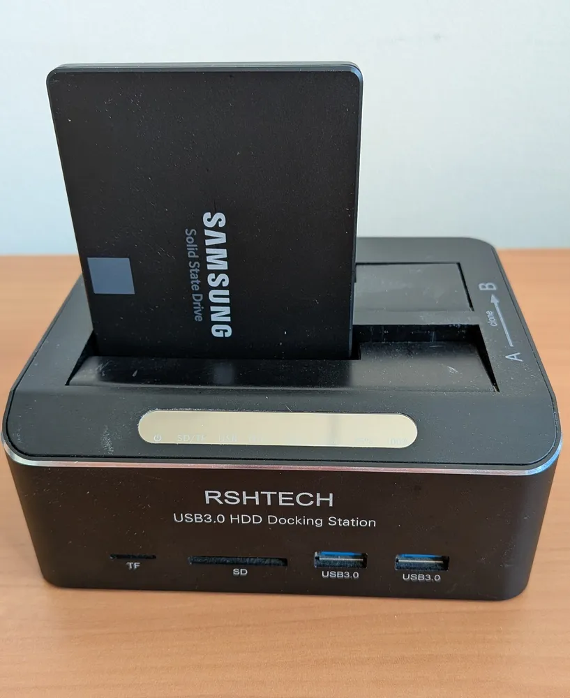Station d'accueil USB 3.0 Double Baie RSHTECH RSH-DS02, photo 6 prise par Marwane