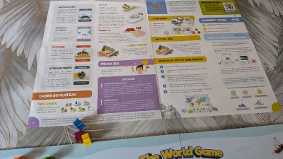 The World Game, jeu de plateau de géographie, photo 3 prise par Marwane