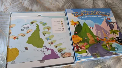 The World Game, jeu de plateau de géographie, photo 7 prise par Marwane