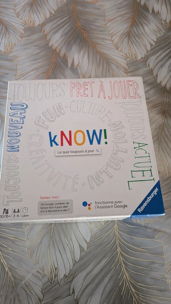 kNOW!, jeu de quiz connecté (Ravensburger), photo 1 prise par Marwane
