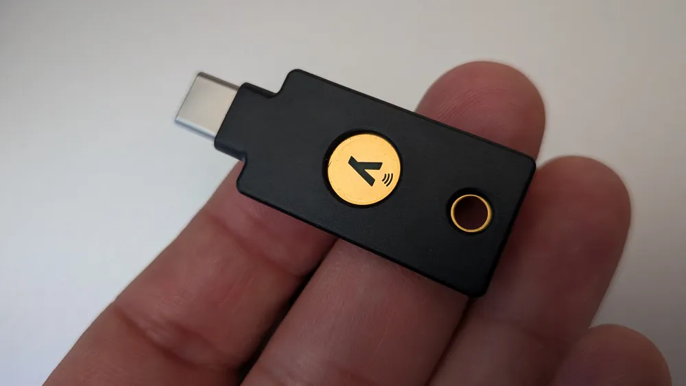 Yubico YubiKey 5C NFC (clé de sécurité FIDO, USB-C et NFC), photo 3 prise par Marwane