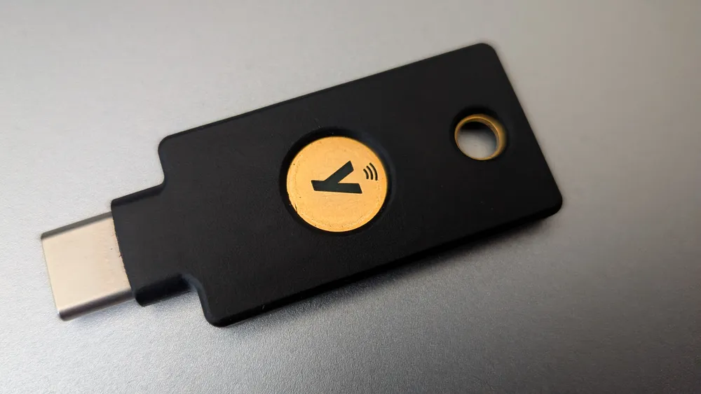 Yubico YubiKey 5C NFC (clé de sécurité FIDO, USB-C et NFC), photo 4 prise par Marwane