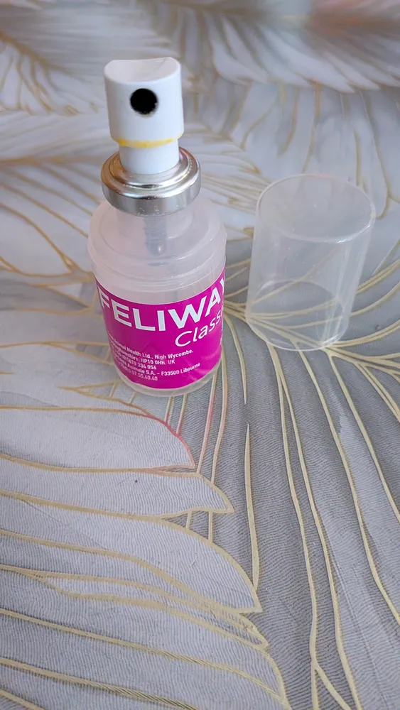 FELIWAY Classic Spray 20 ml (phéromones apaisantes pour chat), photo 2 prise par Marwane