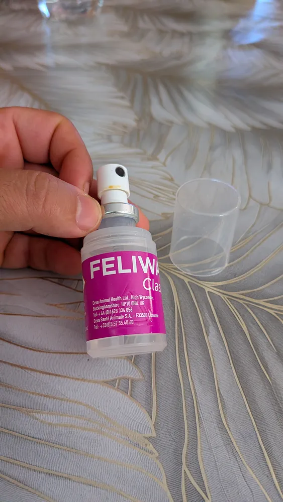 FELIWAY Classic Spray 20 ml (phéromones apaisantes pour chat), photo 3 prise par Marwane