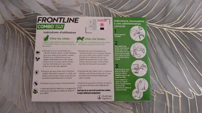 FRONTLINE Combo Chat anti-puces et tiques (pipettes spot-on), photo 3 prise par Marwane
