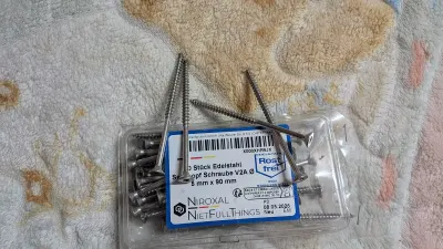 Vis à bois inox A2 Torx tête fraisée (5x90), photo 2 prise par Marwane