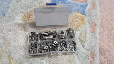 Assortiment de 897 rondelles inox (coffret), photo 2 prise par Marwane