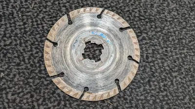 Disque à tronçonner béton Bosch X-LOCK, photo prise par Marwane
