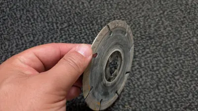 Disque à tronçonner béton Bosch X-LOCK, photo 2 prise par Marwane