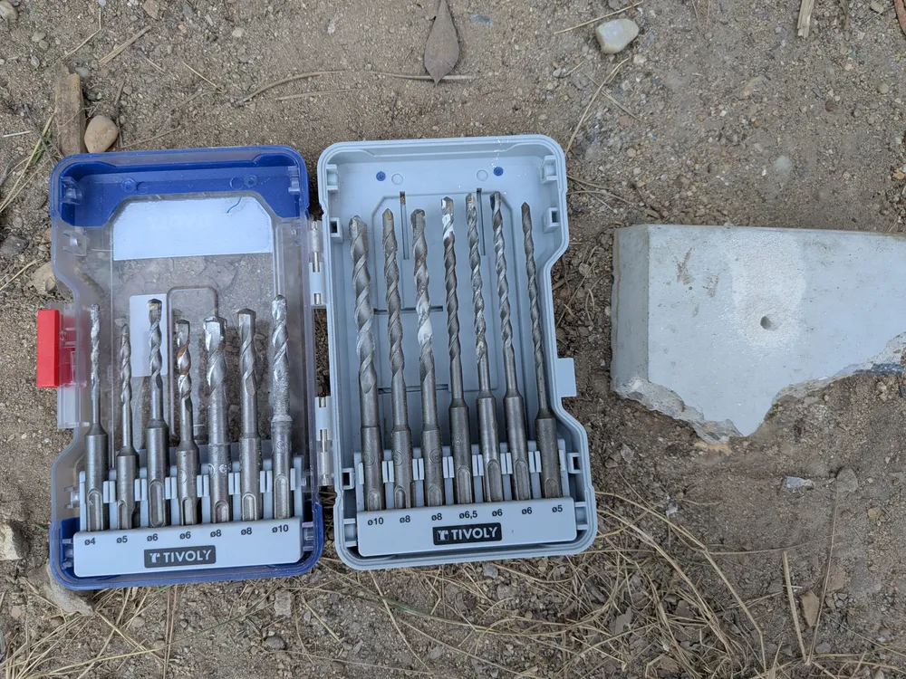 Coffret de forets SDS Tivoly L110 et L160 (10 pièces), photo 2 prise par Marwane