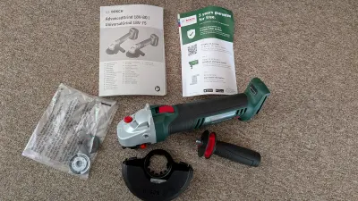 Meuleuse d'angle sans fil Bosch AdvancedGrind 18V-80, photo 3 prise par Marwane
