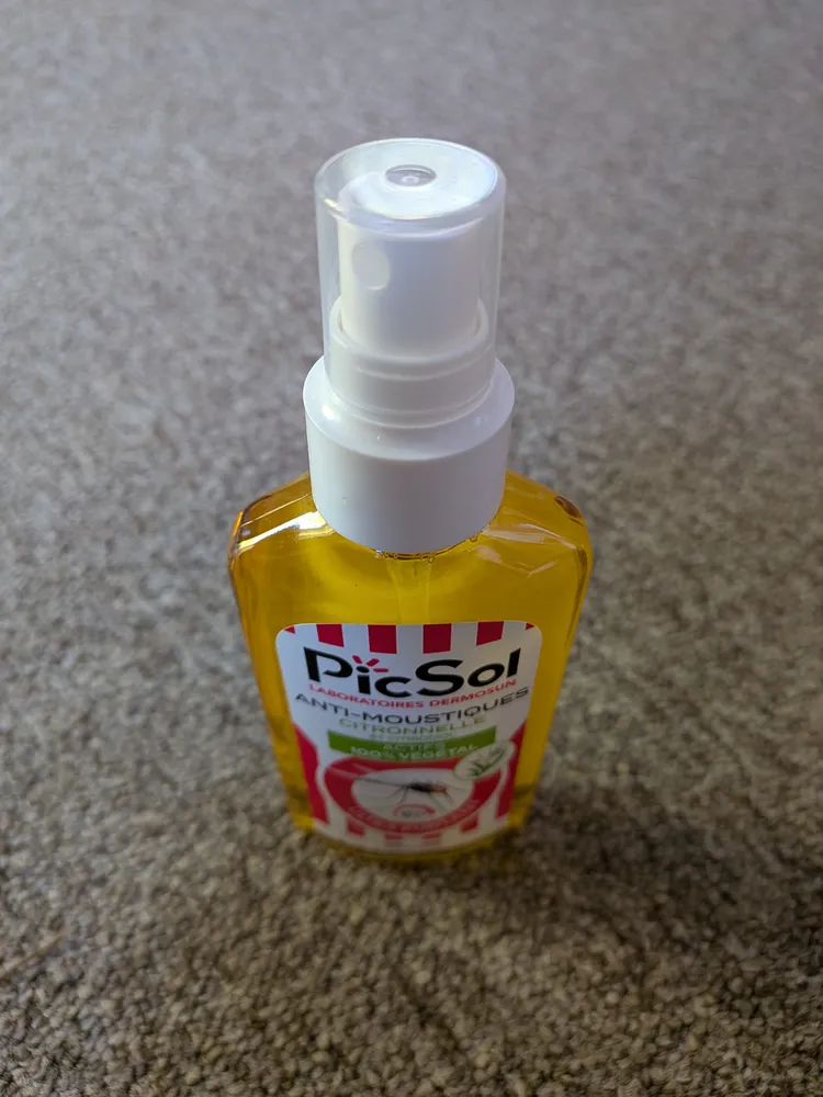Spray anti-moustiques PicSol Citriodiol, photo 1 prise par Marwane