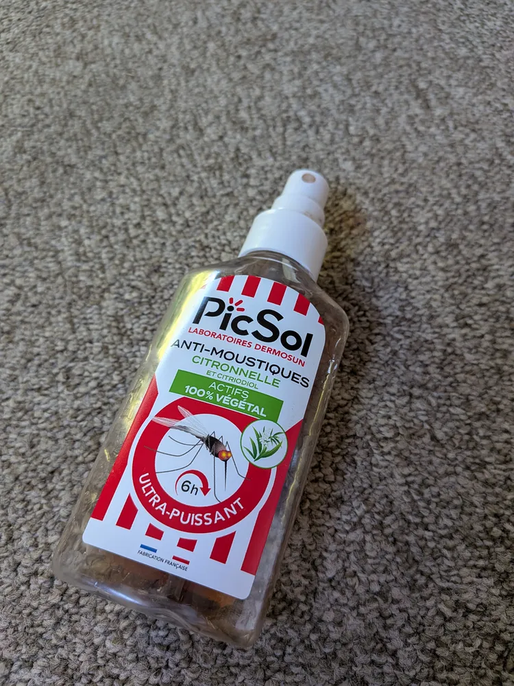 Spray anti-moustiques PicSol Citriodiol, photo 5 prise par Marwane