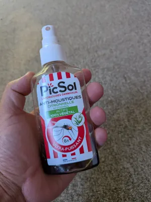 Spray anti-moustiques PicSol Citriodiol, photo 7 prise par Marwane