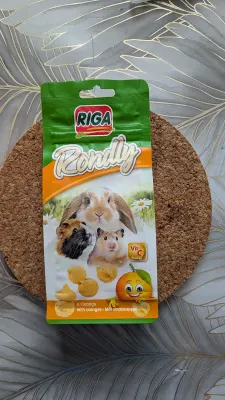 Riga Rondly Friandise à l'orange pour rongeurs (125 g), photo prise par Marwane