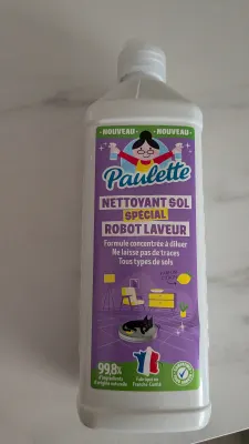 Nettoyant sol pour robot laveur Paulette (citron, Ecocert), photo prise par Marwane