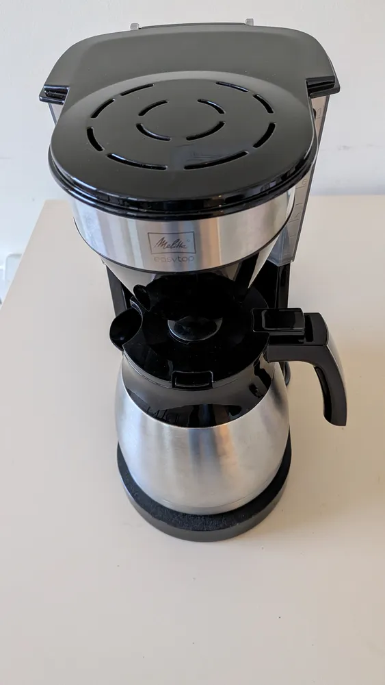 Melitta Cafetière filtre Enjoy Top Therm (verseuse isotherme inox, 1017-08), photo 2 prise par Marwane