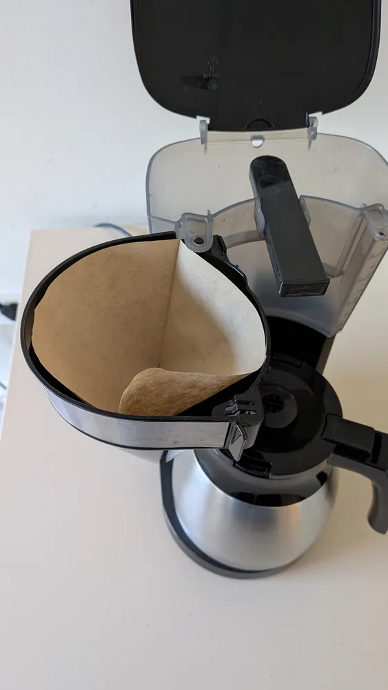 Melitta Cafetière filtre Enjoy Top Therm (verseuse isotherme inox, 1017-08), photo 7 prise par Marwane