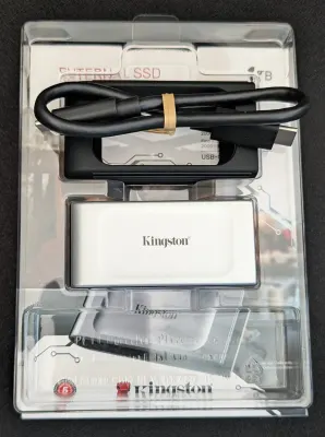 SSD Externe Kingston XS2000 2To (portable, USB-C), photo 3 prise par Marwane