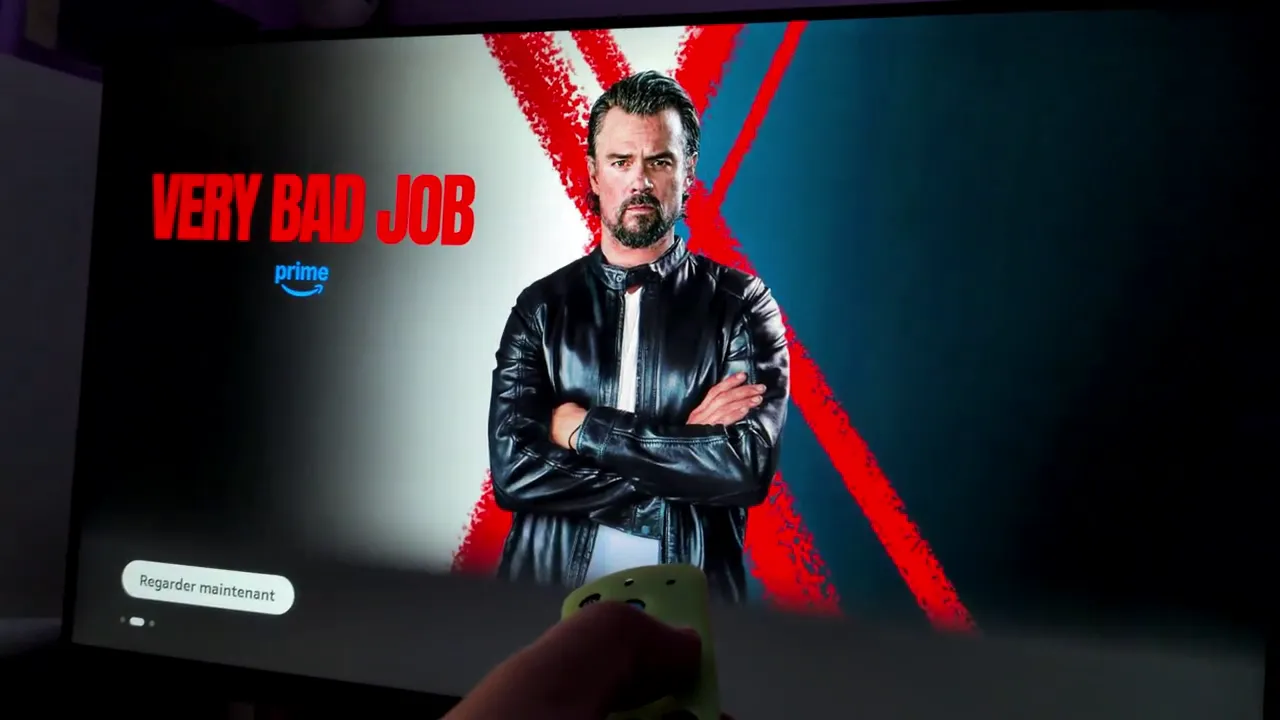 Amazon Fire TV Stick 4K Max, image de la vidéo filmée par Marwane
