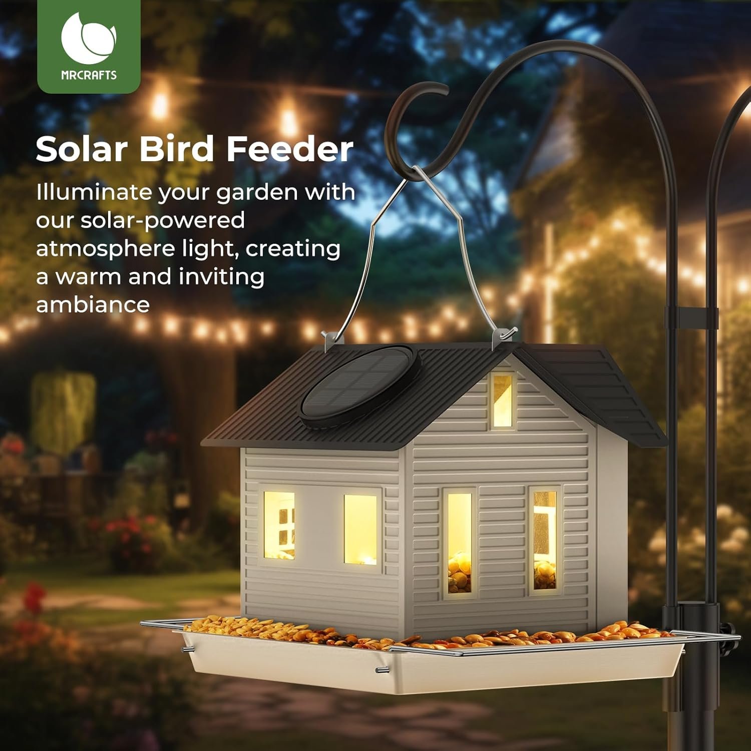 Transformez votre maison avec ces 23 gadgets high-tech ! : MrCrafts Mangeoire à Oiseaux pour Extérieur