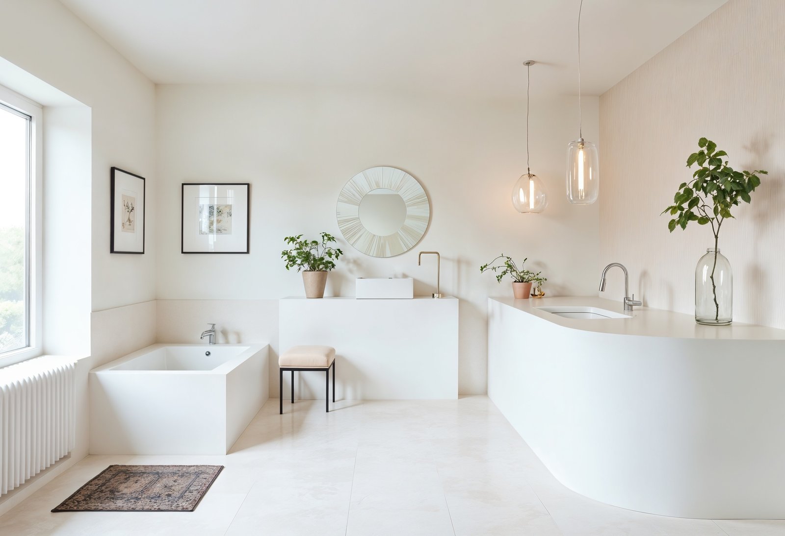 Salle de bain épuré Salle de bain épuré