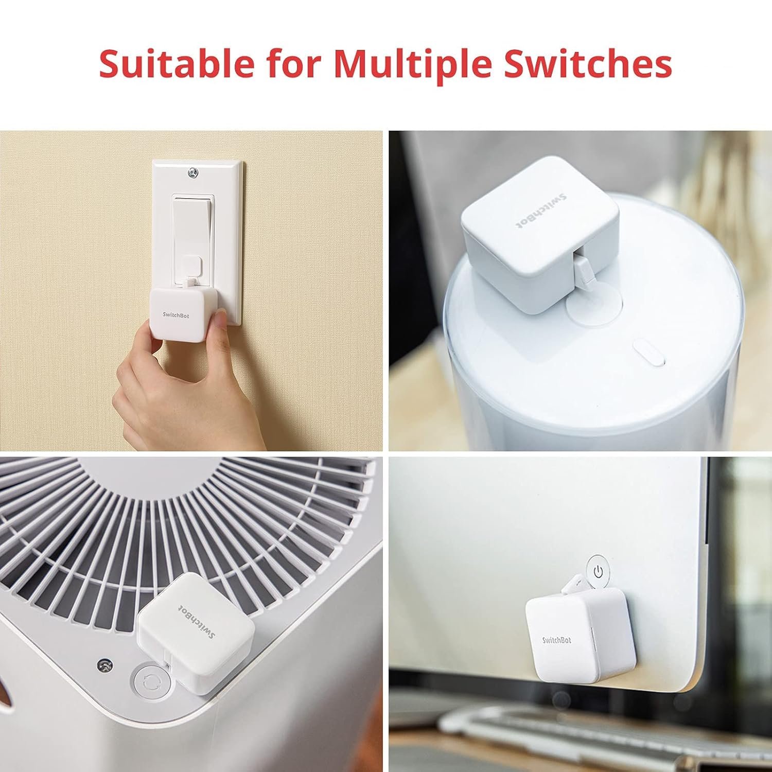 Transformez votre maison avec ces 23 gadgets high-tech ! : SwitchBot Interrupteur Intelligent Bluetooth